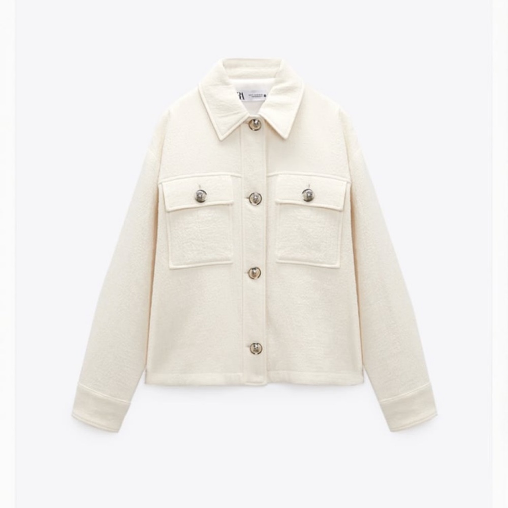 ZARA Jacket with golden buttons